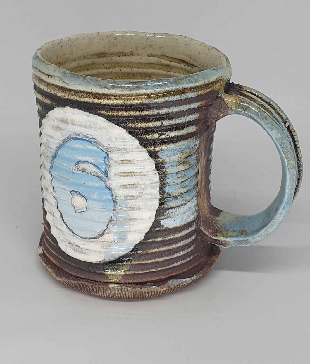 Corrugated Ceramic Mug - 6