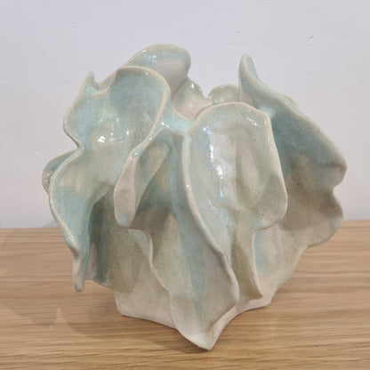 Green Drip Vases