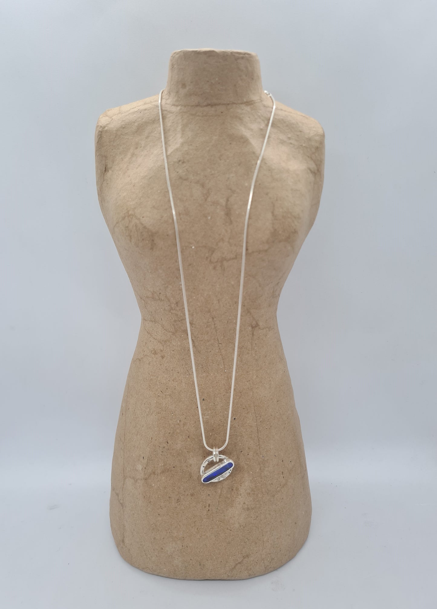 Sandbar (boulder opal, silver)