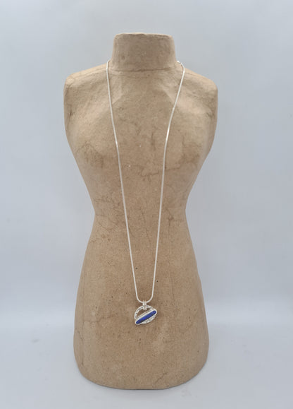 Sandbar (boulder opal, silver)