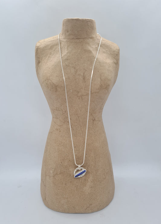 Sandbar (boulder opal, silver)