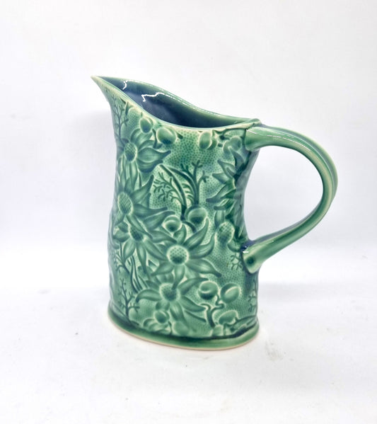 Flannel Flower Small Pitcher Green