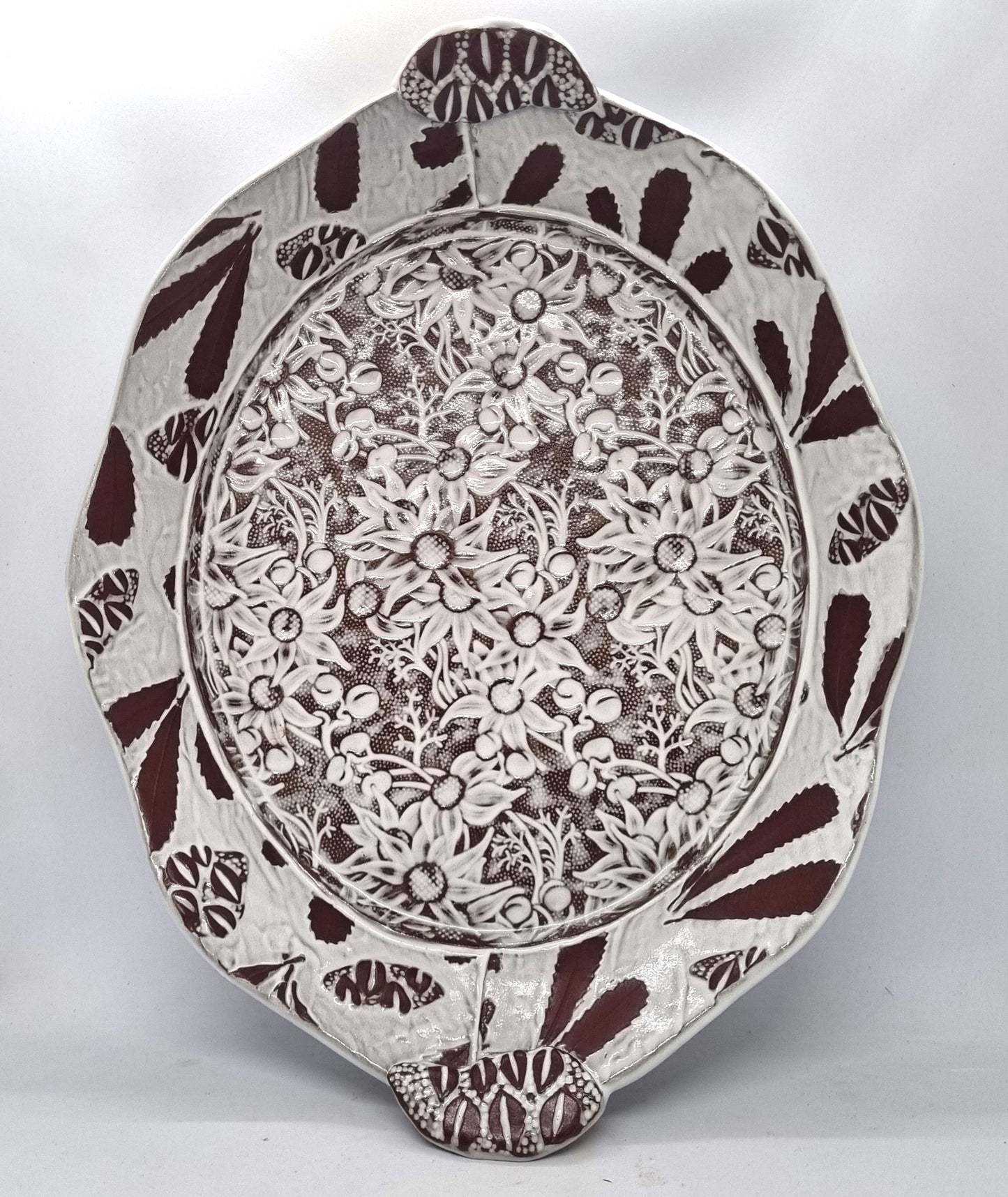 Banksia/Flannel Flower Special Oval Platter