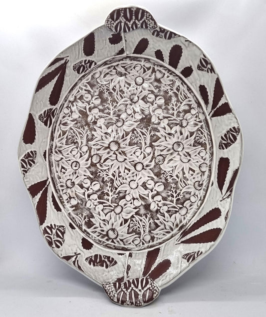 Banksia/Flannel Flower Special Oval Platter