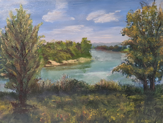 Bend in the river Hawkesbury