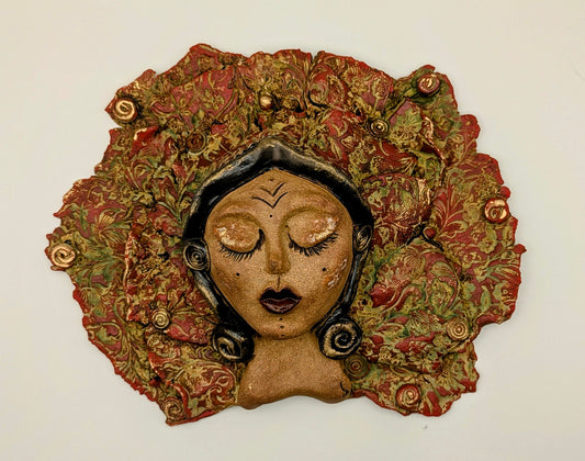 "Akliya" - The wise one. Wall hanging