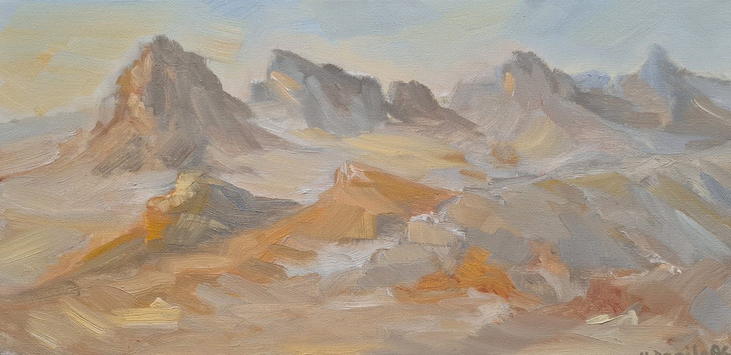 Dusk in the Lunette