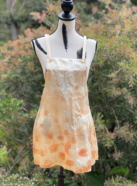 Silk blend Eco printed Pini