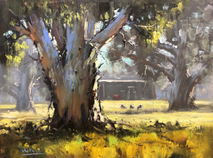 Unframed Original Landscapes by John Rice