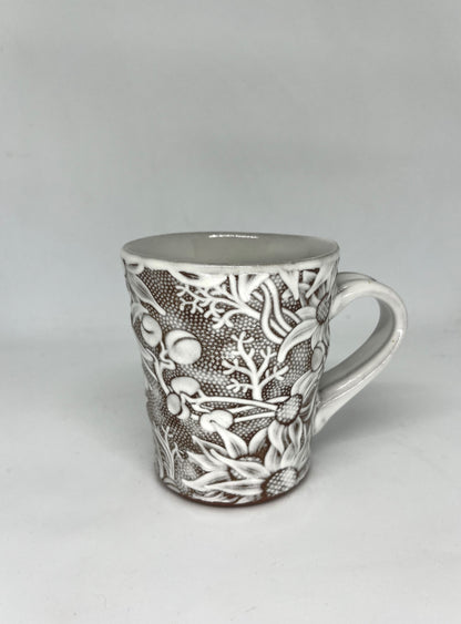 Flannel Flower Mugs -Heath (short & tall)