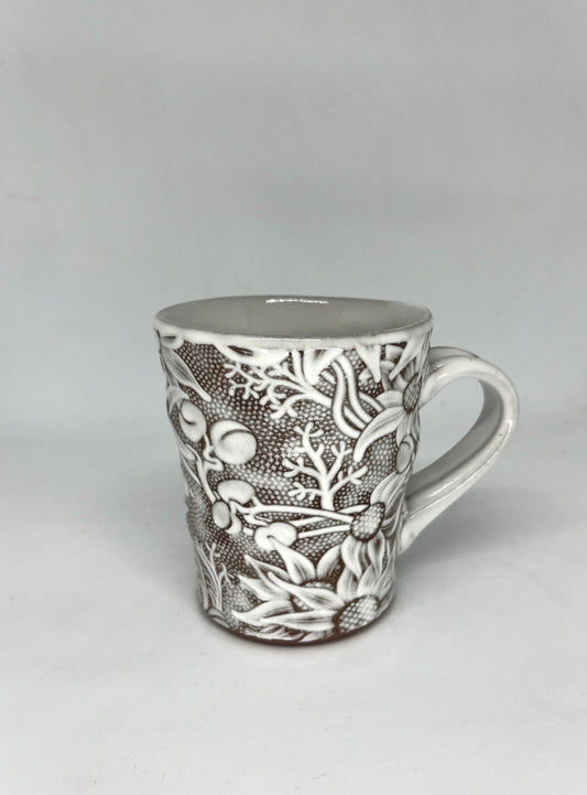 Flannel Flower Short Mug 1