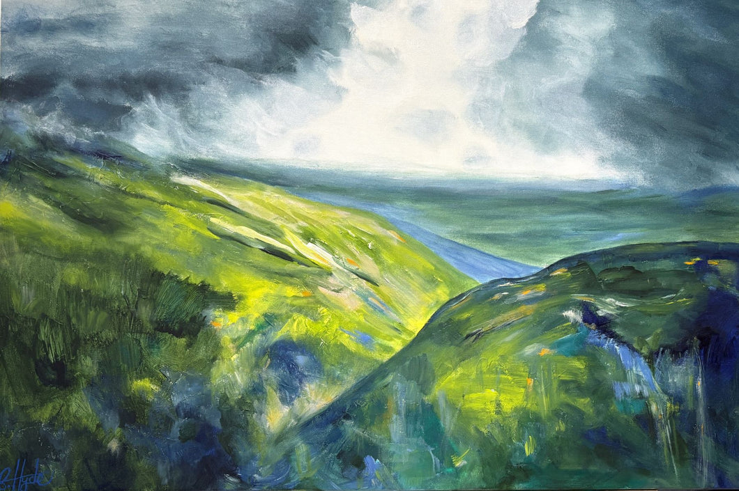 Light Over The Hills