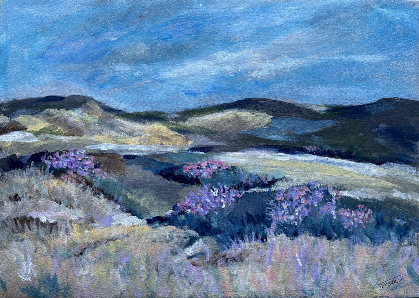 UNFRAMED WORKS ON PAPER - CHRISTINE HYDE