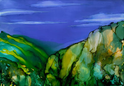 UNFRAMED WORKS ON PAPER - CHRISTINE HYDE