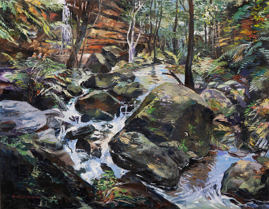 Deep Colours of The Canyon - Giclee print - 3 sizes