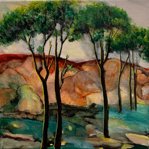 Gum Trees in the Grose Valley