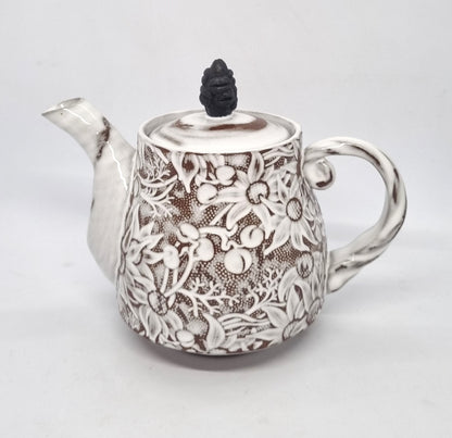 Heath Flannel Flower Teapot