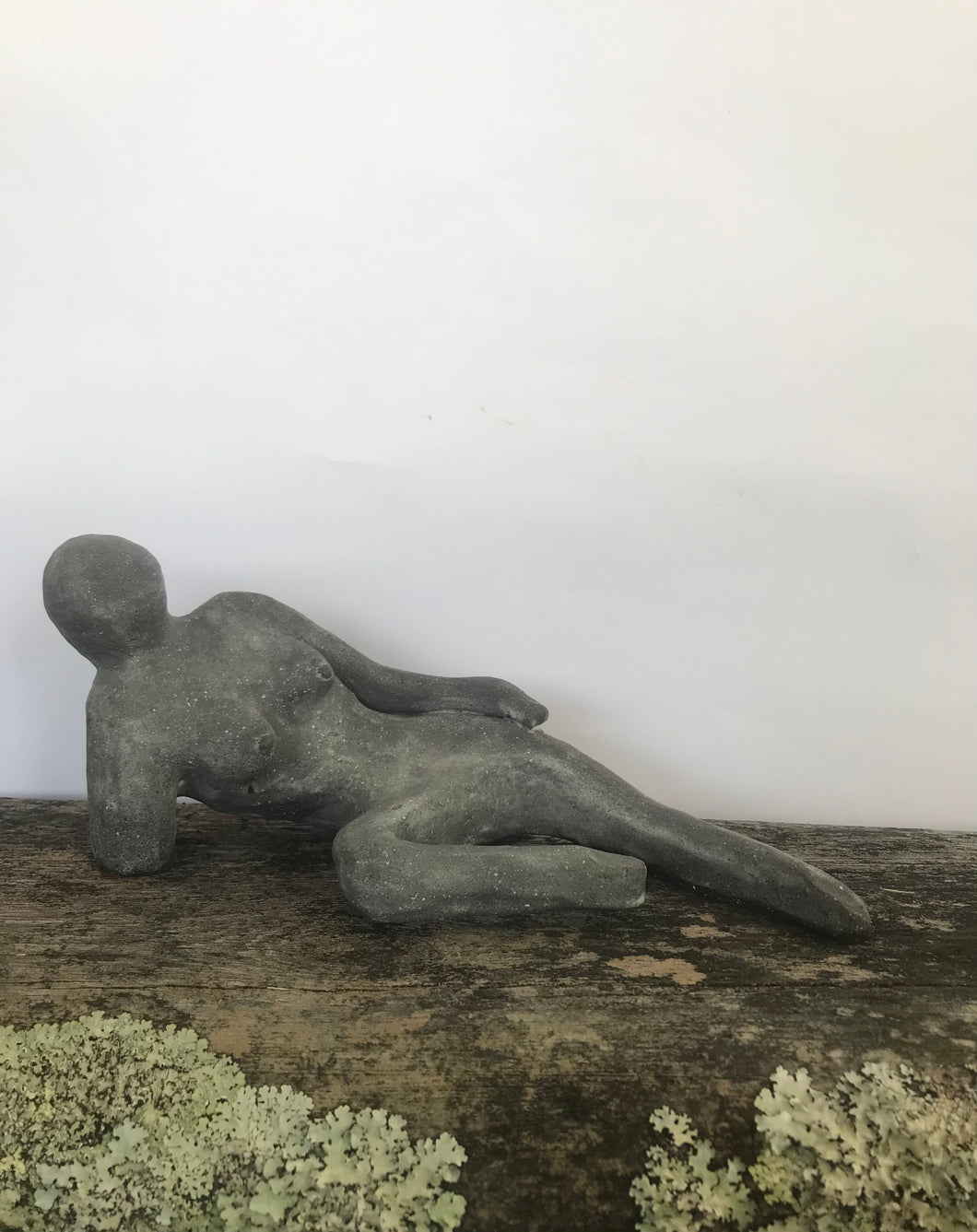 Reclining Figure #5 (cobalt)