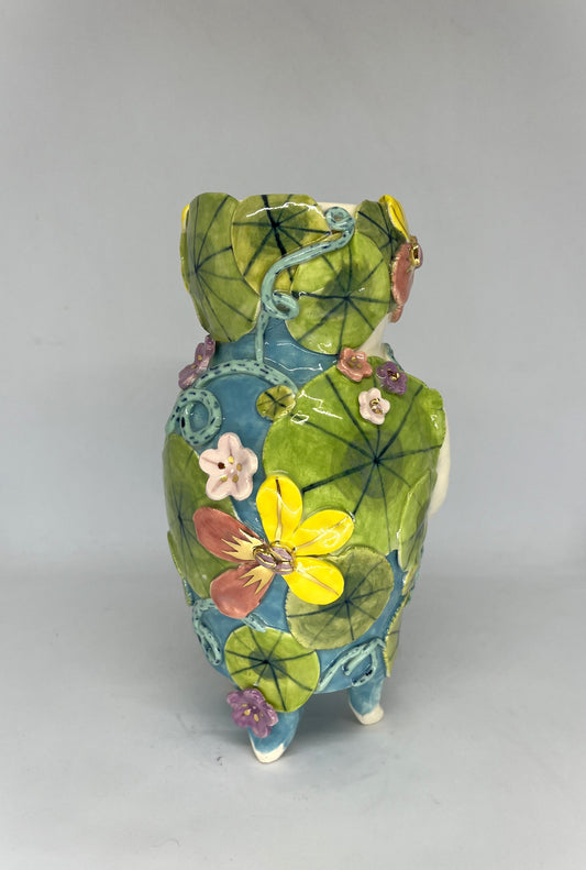 Lilypad Goddess Vase