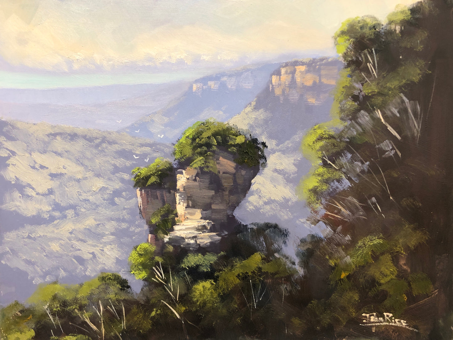 Unframed Original Landscapes by John Rice