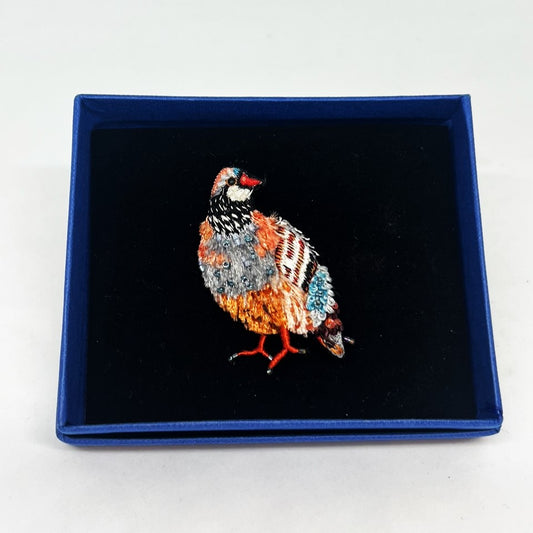 Partridge Brooch