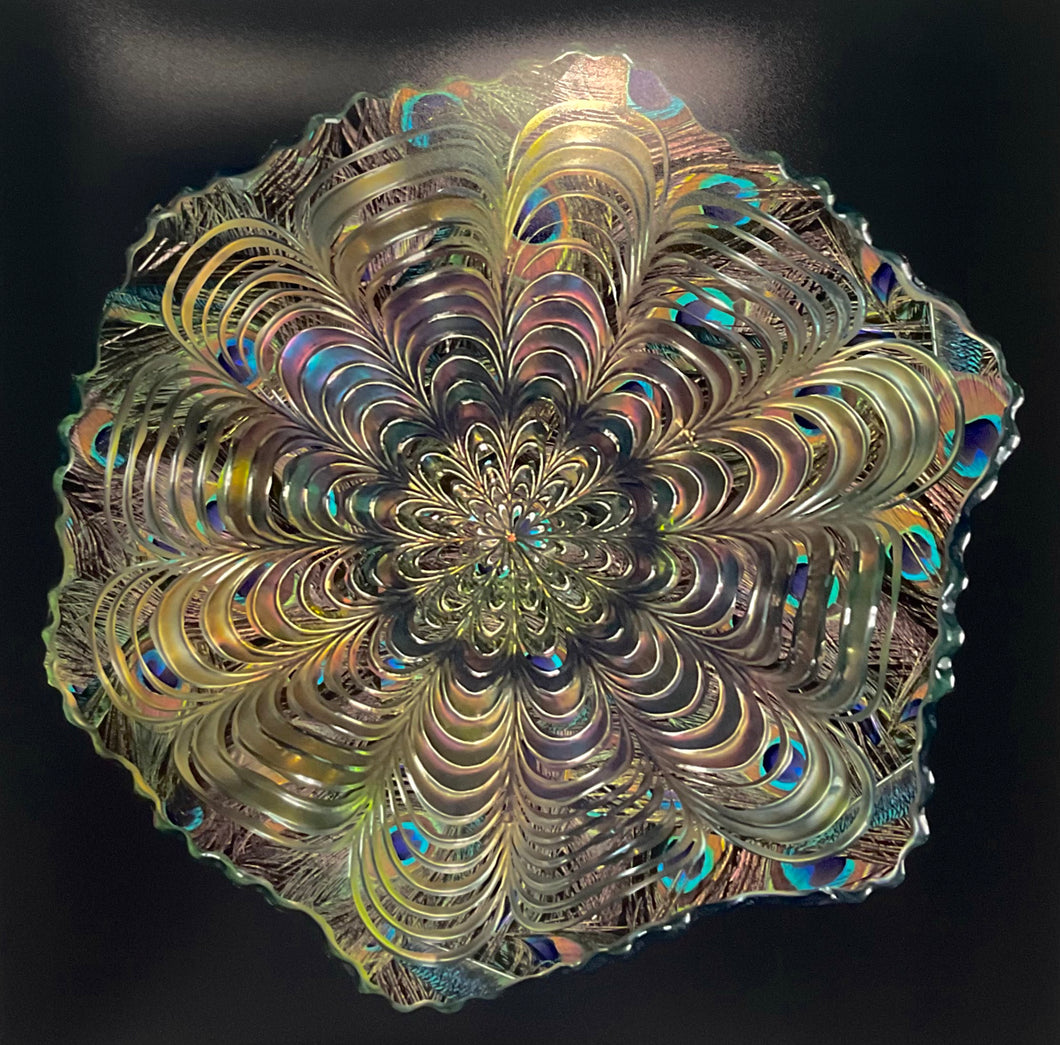 Peacock Tail Windows (Fenton)