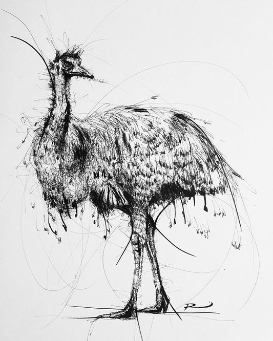 Not Emused (unframed)