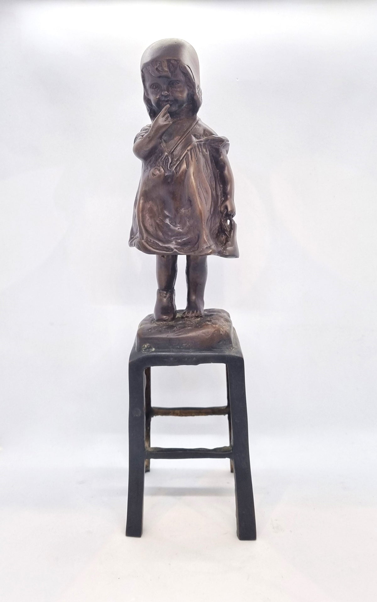Figure of Little Girl with Shoe
