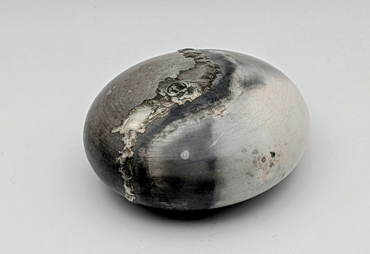 Sphere grey - metal inlay