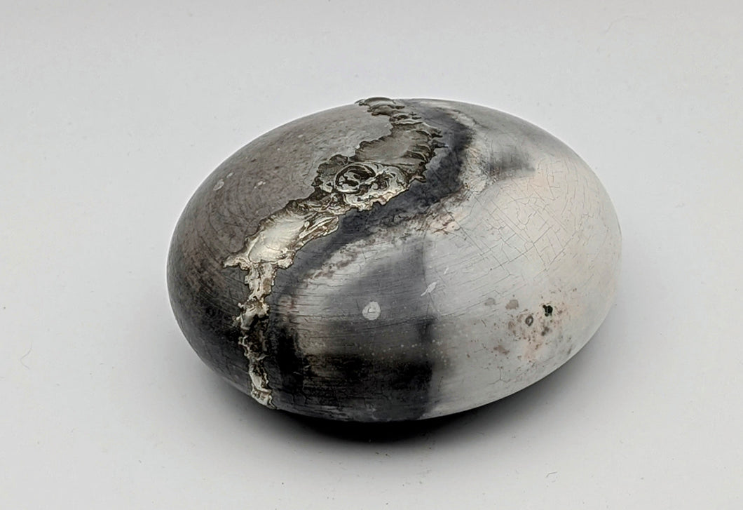 Sphere grey - metal inlay