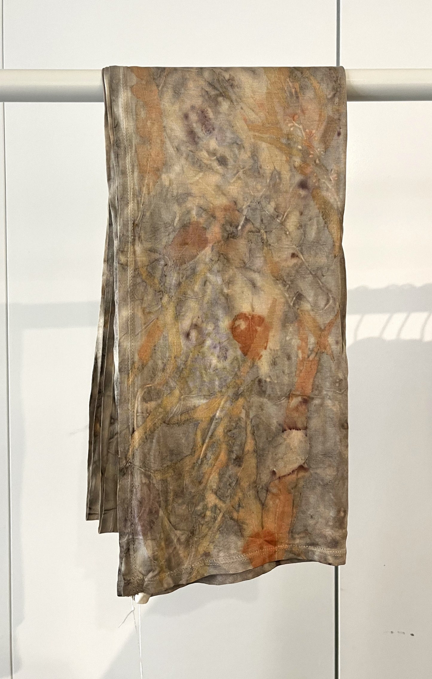 Silk jersey scarf