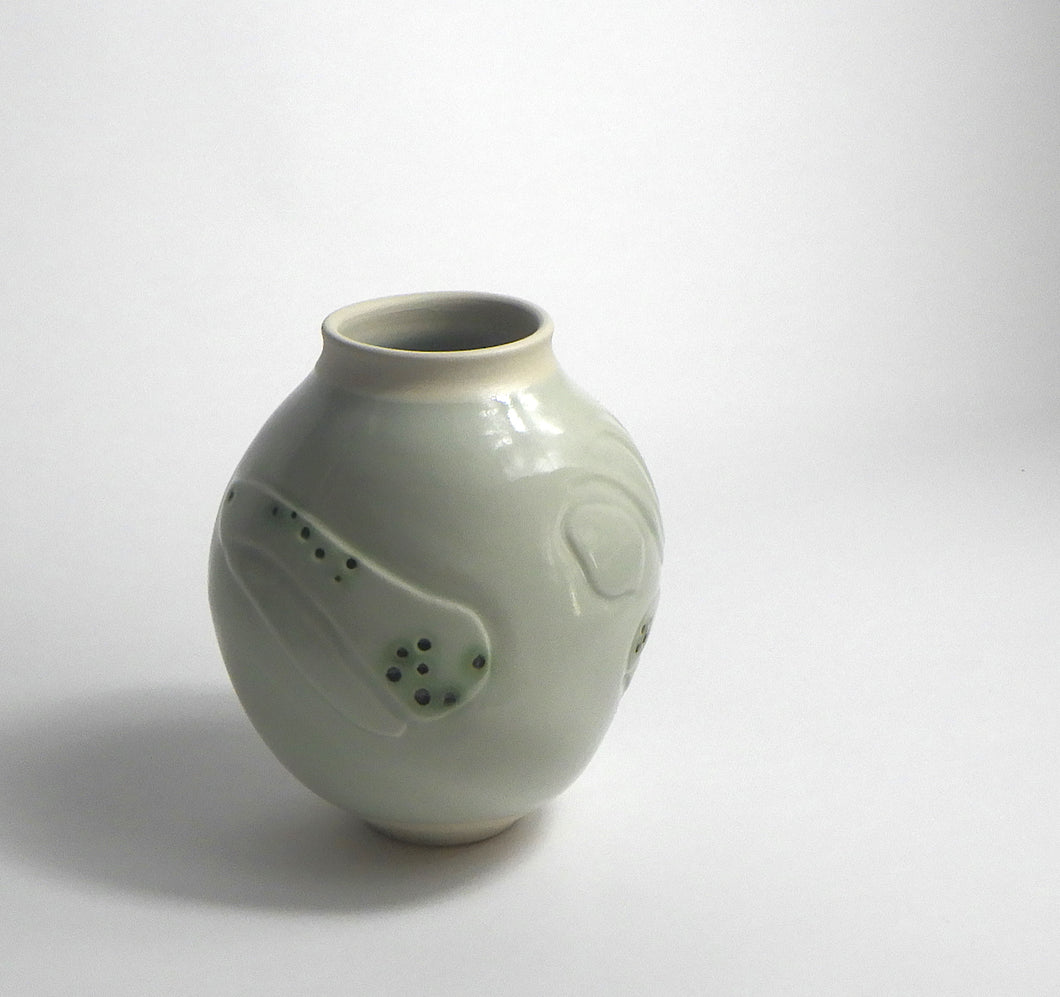 Submerged Echoes - Drift - Suggesting glimpses of sea life beneath the surface. These vessel forms echo the quiet rhythms and hidden ecosystems of the ocean.