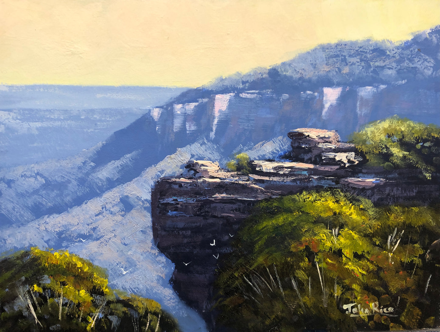 Unframed Original Landscapes by John Rice