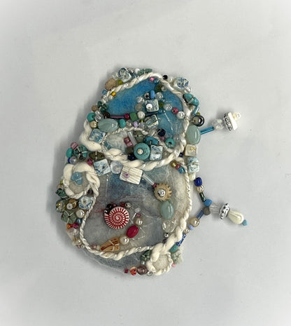 Brooch 2- Blue