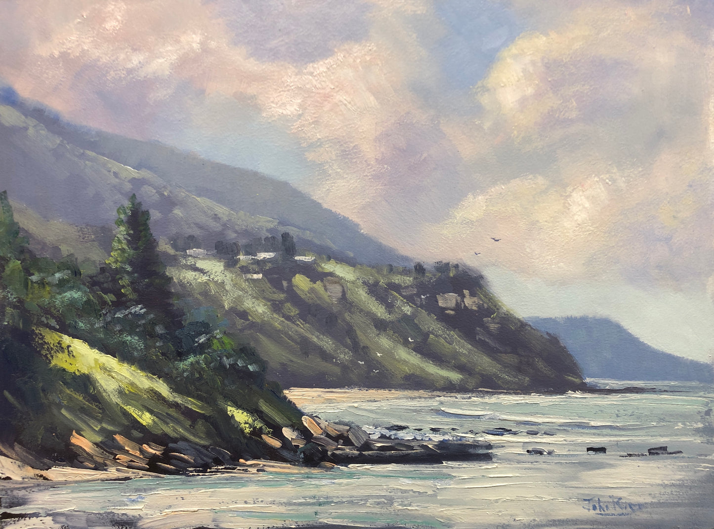 Unframed Original Landscapes by John Rice