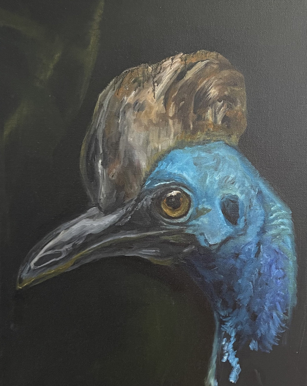 Portrait of a Cassowary