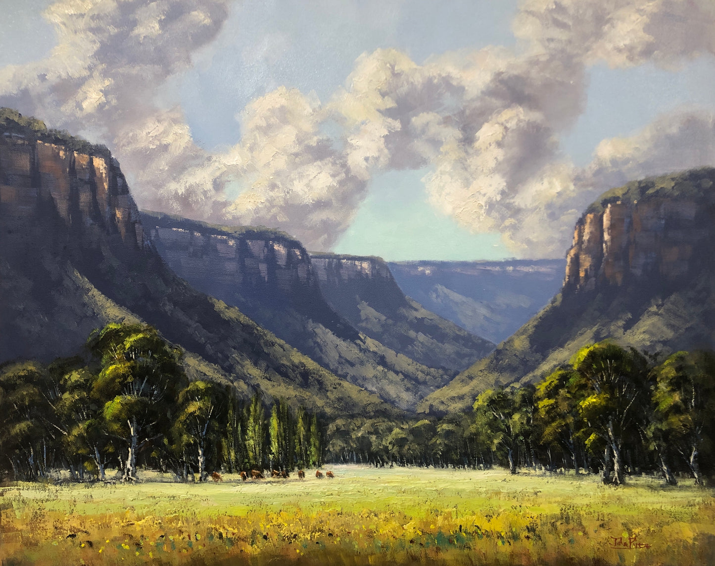 Grazing Deep In The Valley