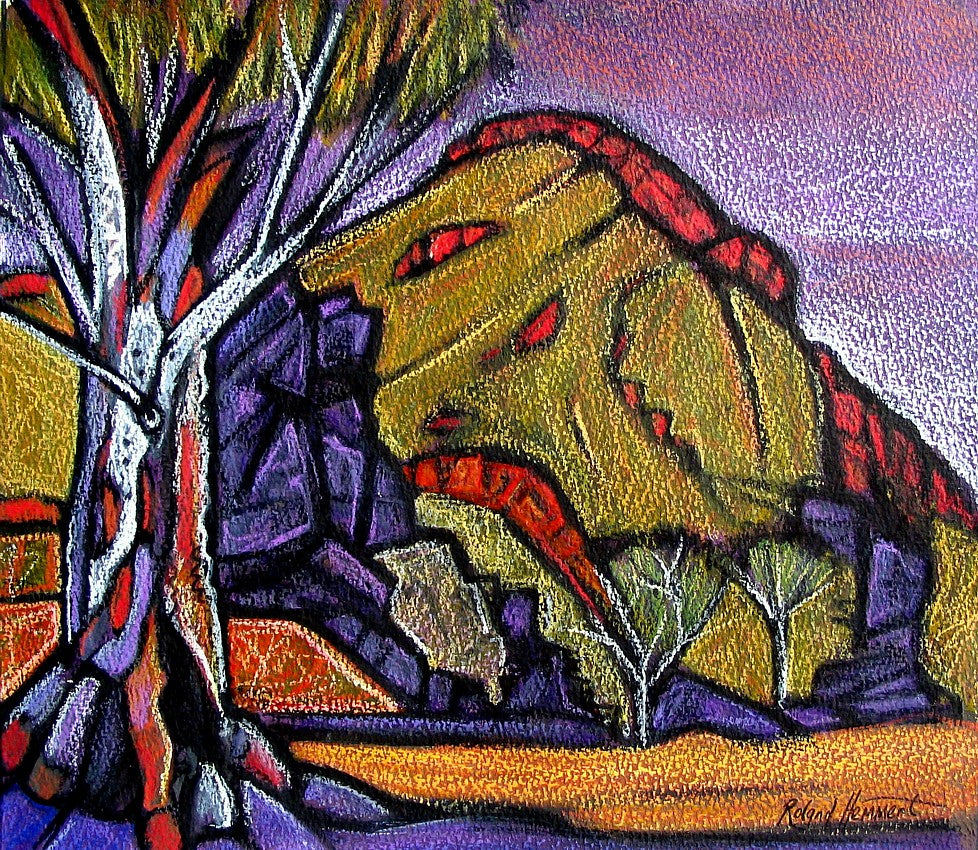Gum Trees East of Mparntwe