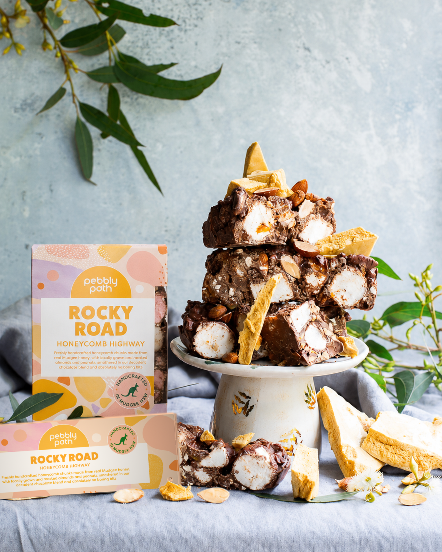 Honeycomb Highway Rocky Road - 100g