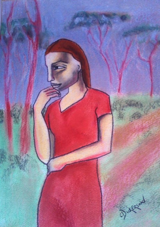 Woman in Mist