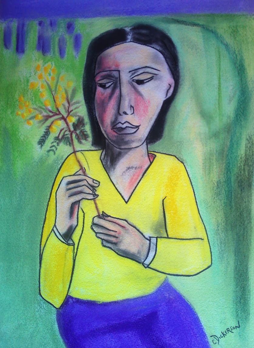 Woman with Wattle