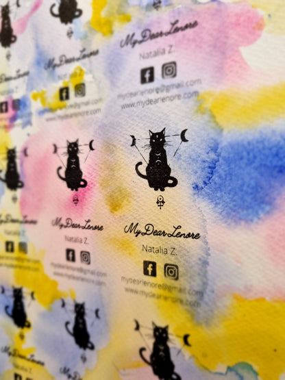 SOCIAL ARTS PRACTICE: FACILITATED WORKSHOP #3 "DIY BUSINESS CARDS"