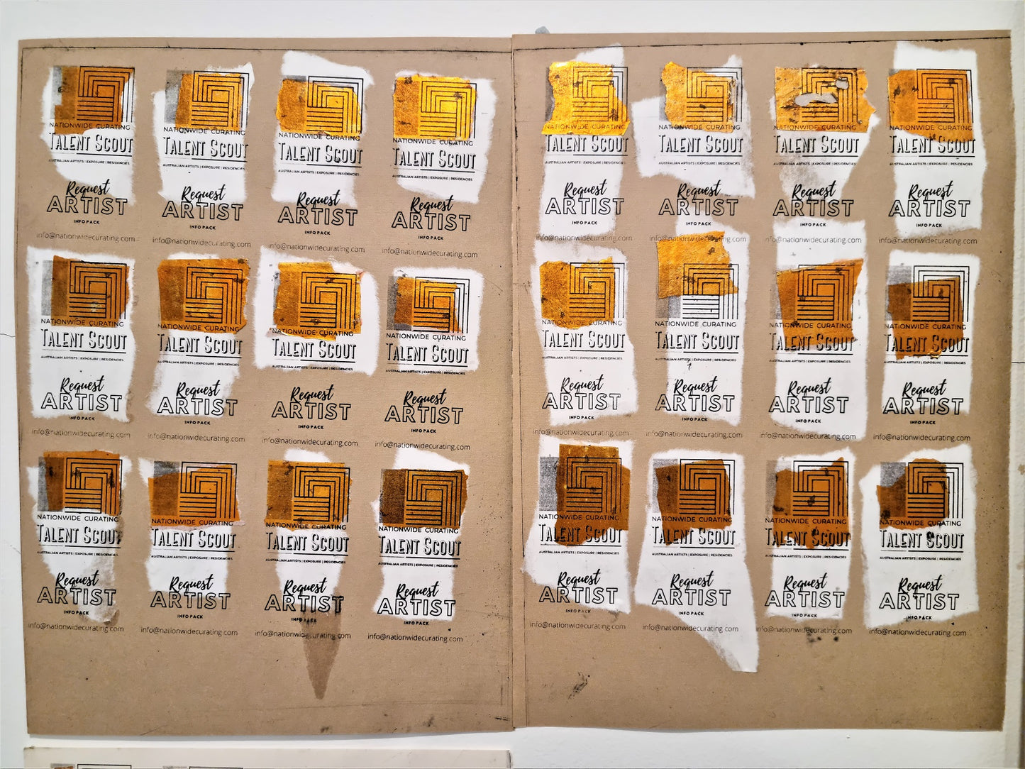 SOCIAL ARTS PRACTICE: FACILITATED WORKSHOP #3 "DIY BUSINESS CARDS"