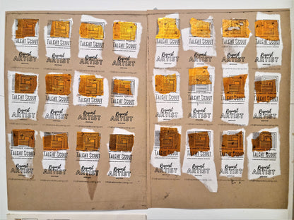 SOCIAL ARTS PRACTICE: FACILITATED WORKSHOP #3 "DIY BUSINESS CARDS"