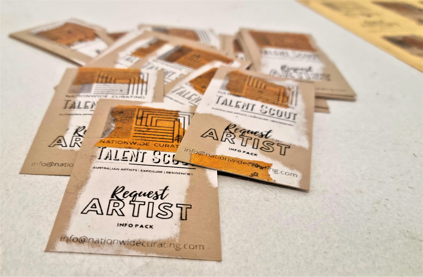 SOCIAL ARTS PRACTICE: FACILITATED WORKSHOP #3 "DIY BUSINESS CARDS"