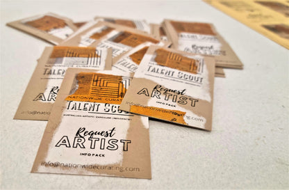 SOCIAL ARTS PRACTICE: FACILITATED WORKSHOP #3 "DIY BUSINESS CARDS"