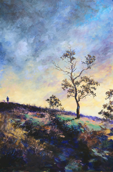 As He Runs, The Quiet World Turns Beneath His Feet