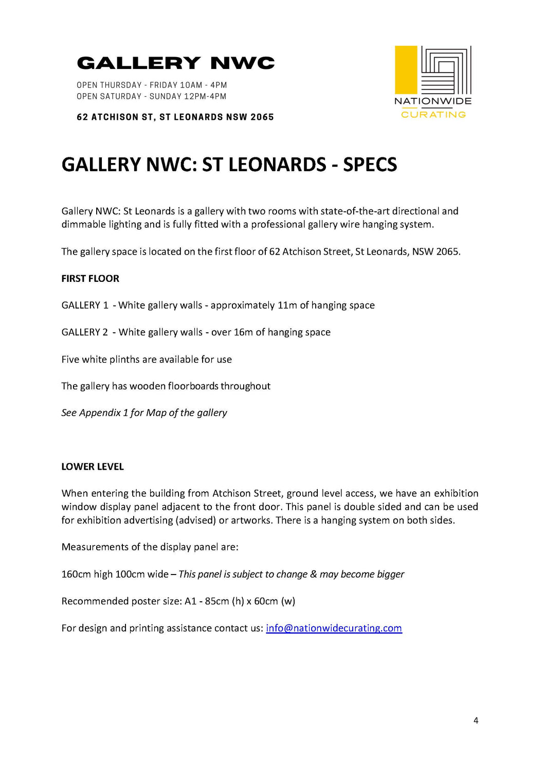Page 4: Exhibitors Handbook