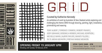 PAST EXHIBITIONS: "GRID" [AUCKLAND, NEW ZEALAND]