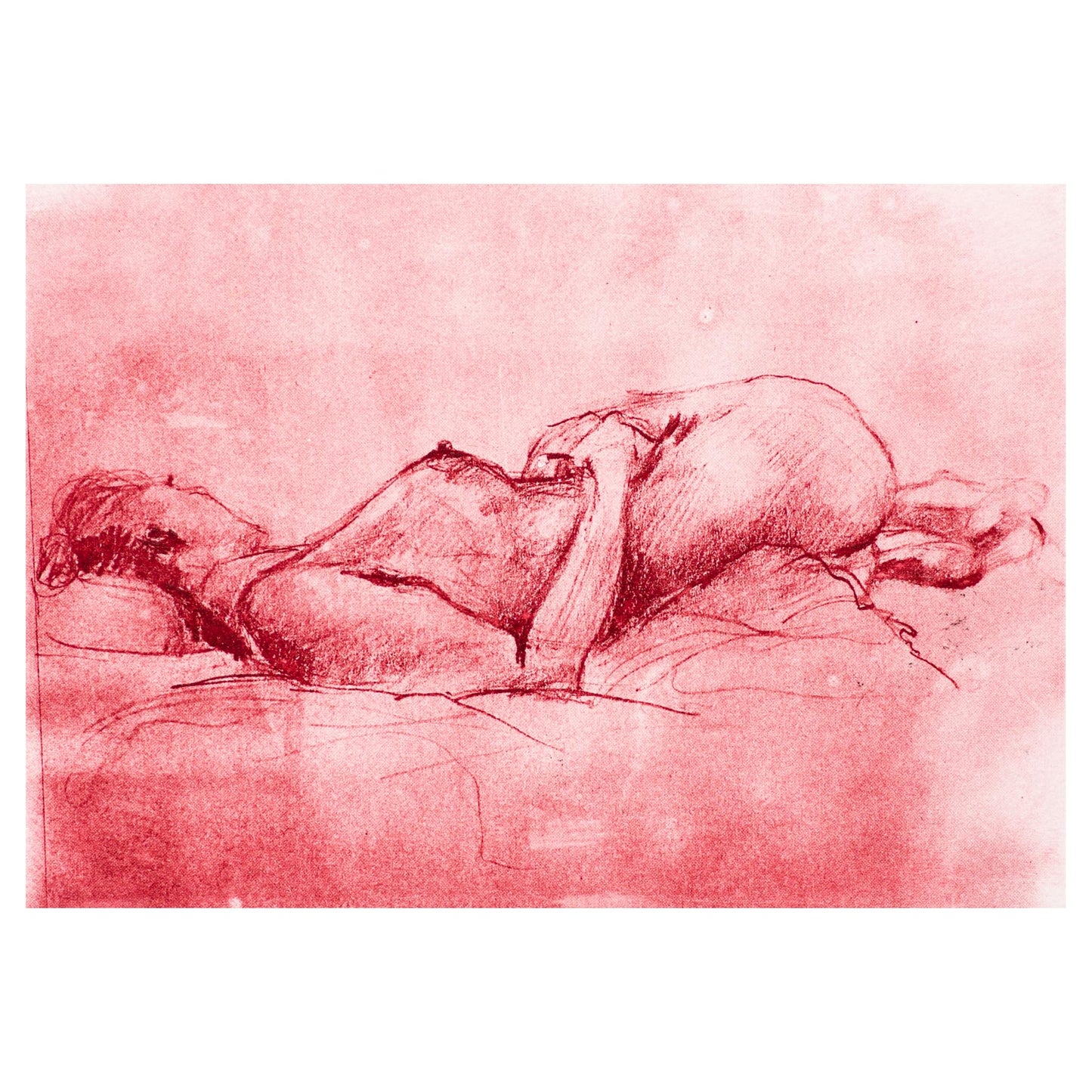 Friday Figure (framed & unframed)